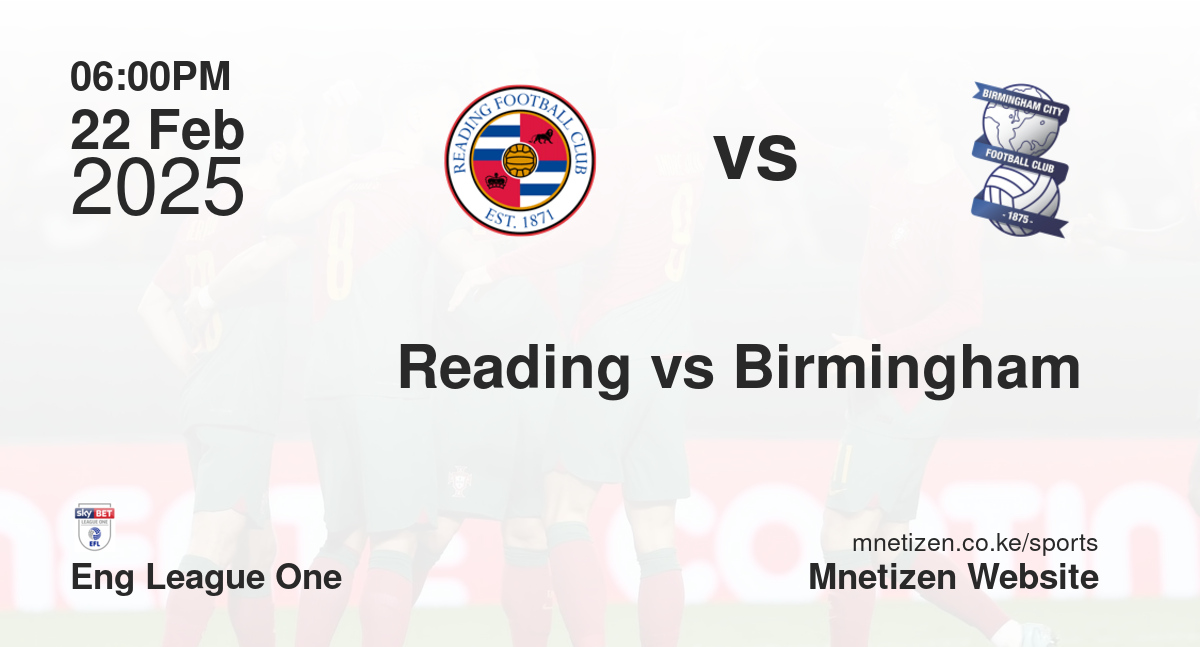 Reading vs Birmingham 