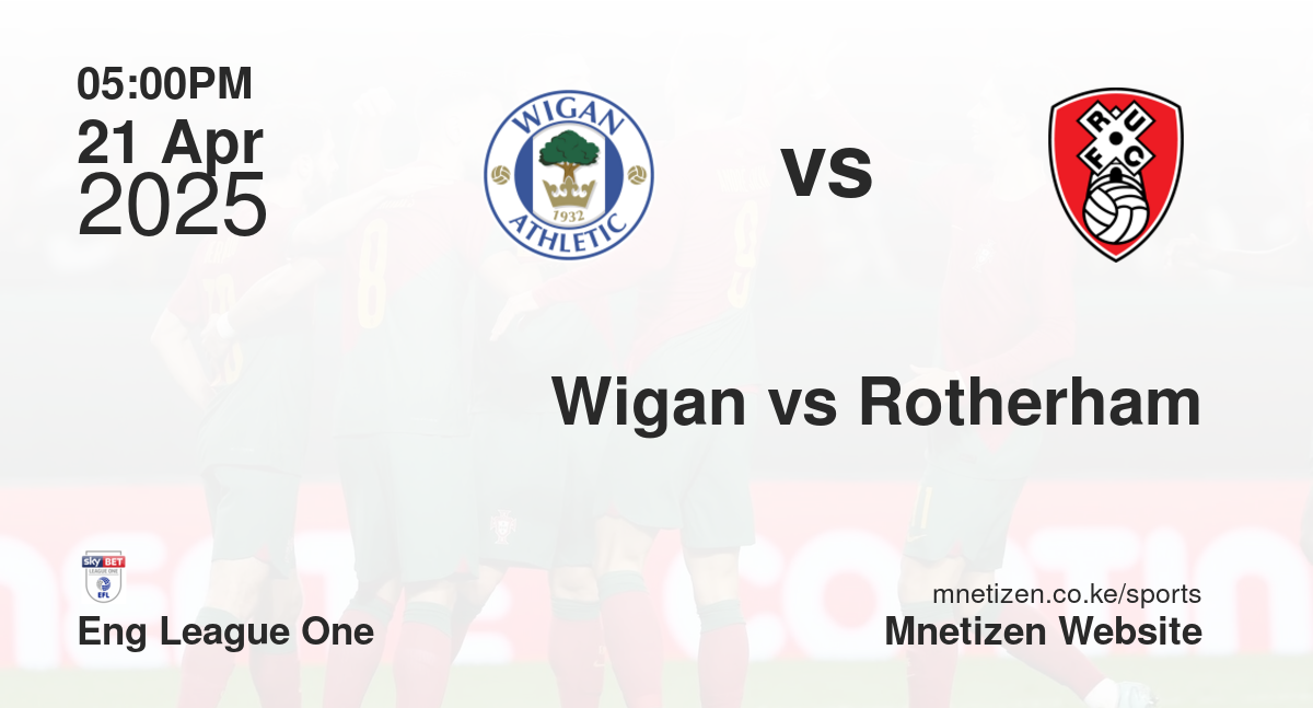 Wigan vs Rotherham