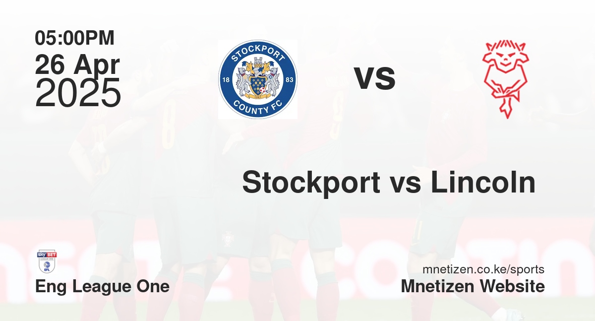 Stockport vs Lincoln 