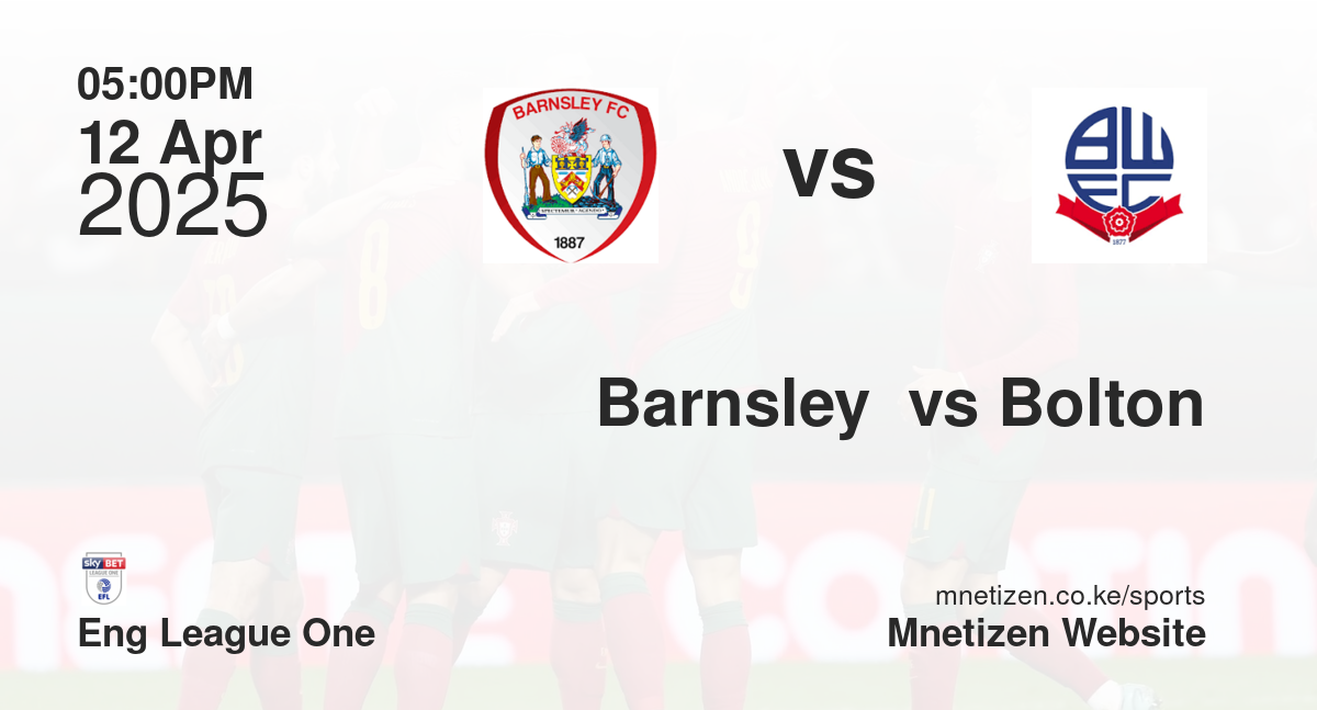 Barnsley  vs Bolton