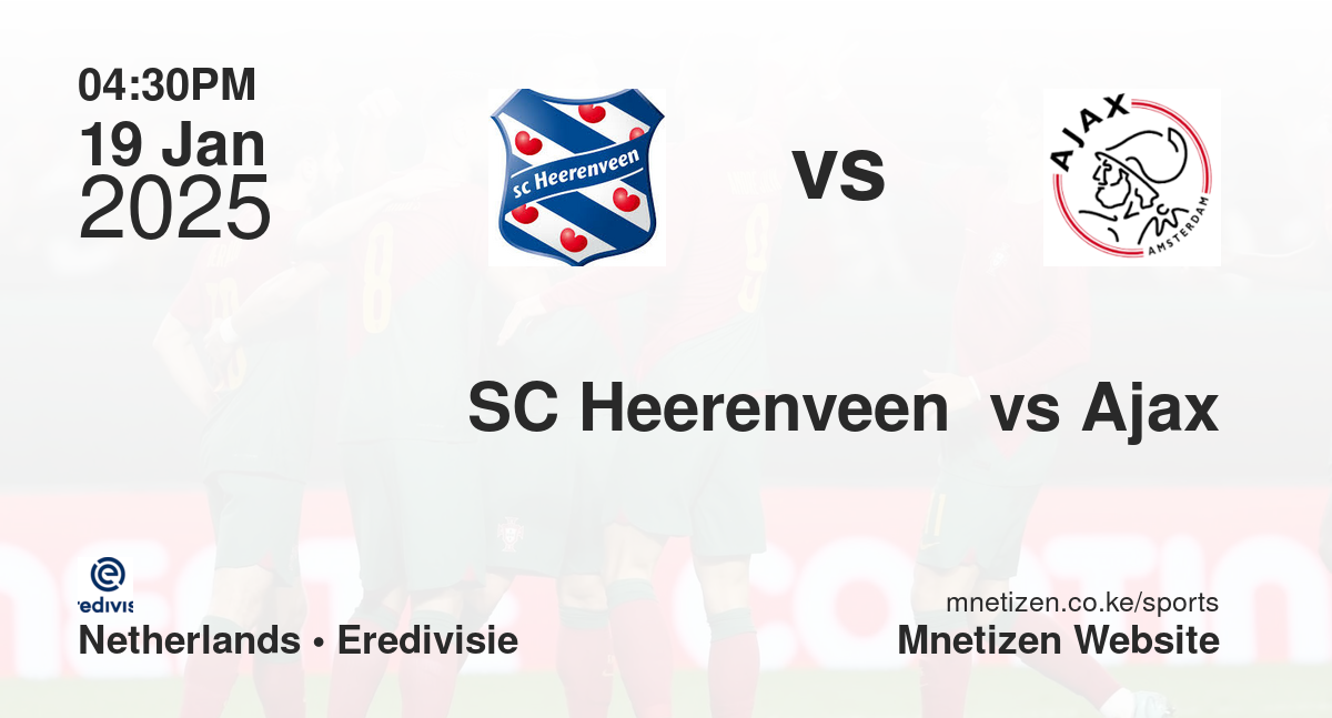 SC Heerenveen  vs Ajax