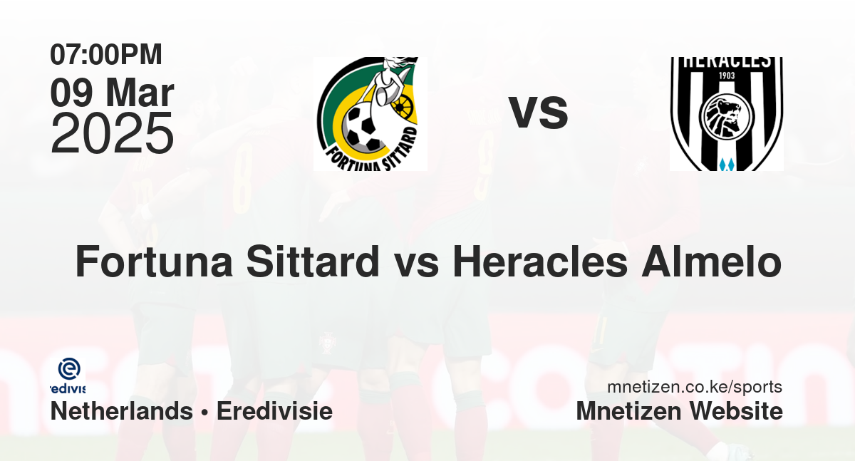 Fortuna Sittard vs Heracles Almelo