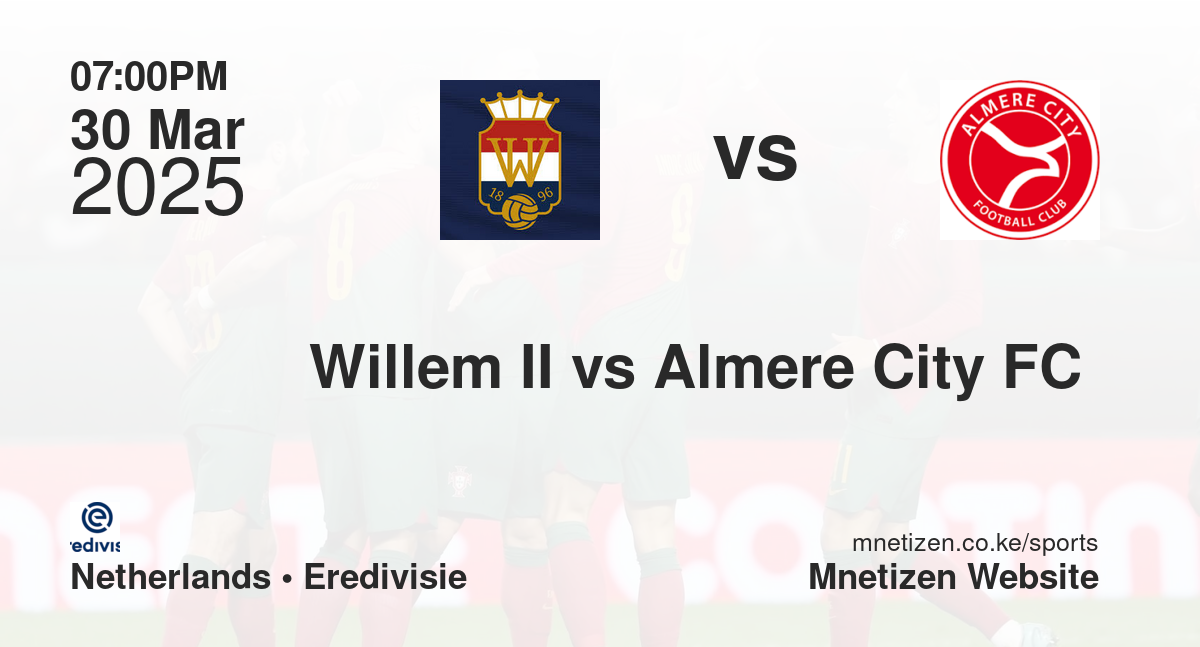 Willem II vs Almere City FC 