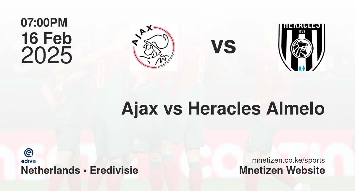 Ajax vs Heracles Almelo