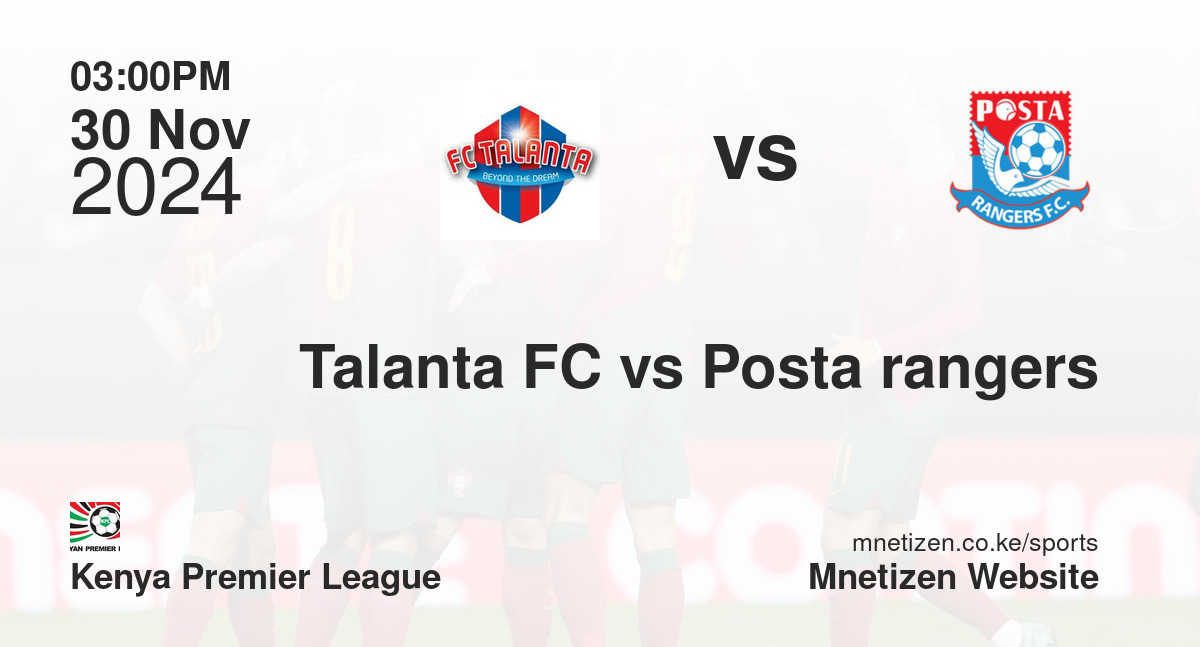  Talanta FC vs Posta rangers