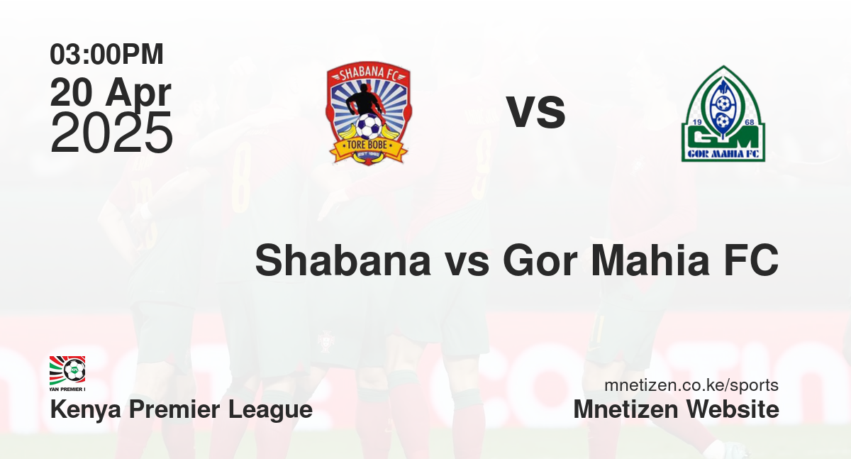 Shabana vs Gor Mahia FC