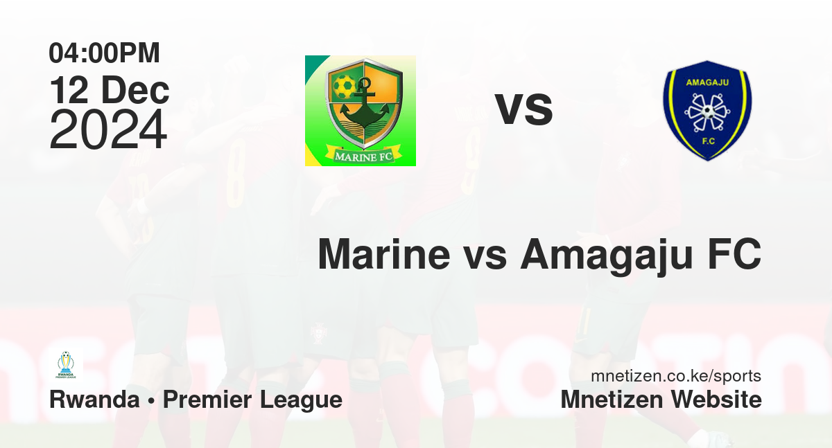 Marine vs Amagaju FC
