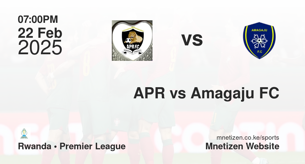 APR vs Amagaju FC