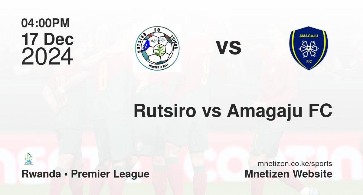 Rutsiro vs Amagaju FC