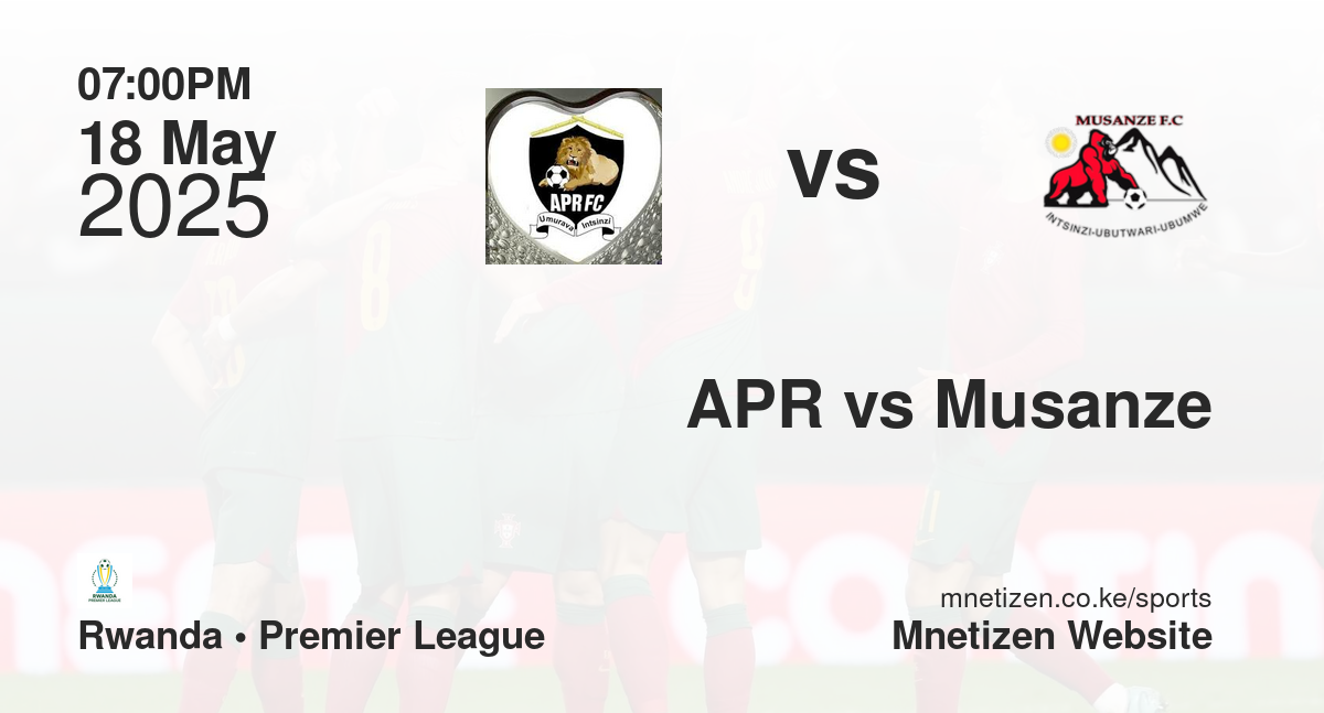 APR vs Musanze