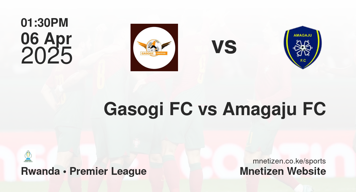 Gasogi FC vs Amagaju FC