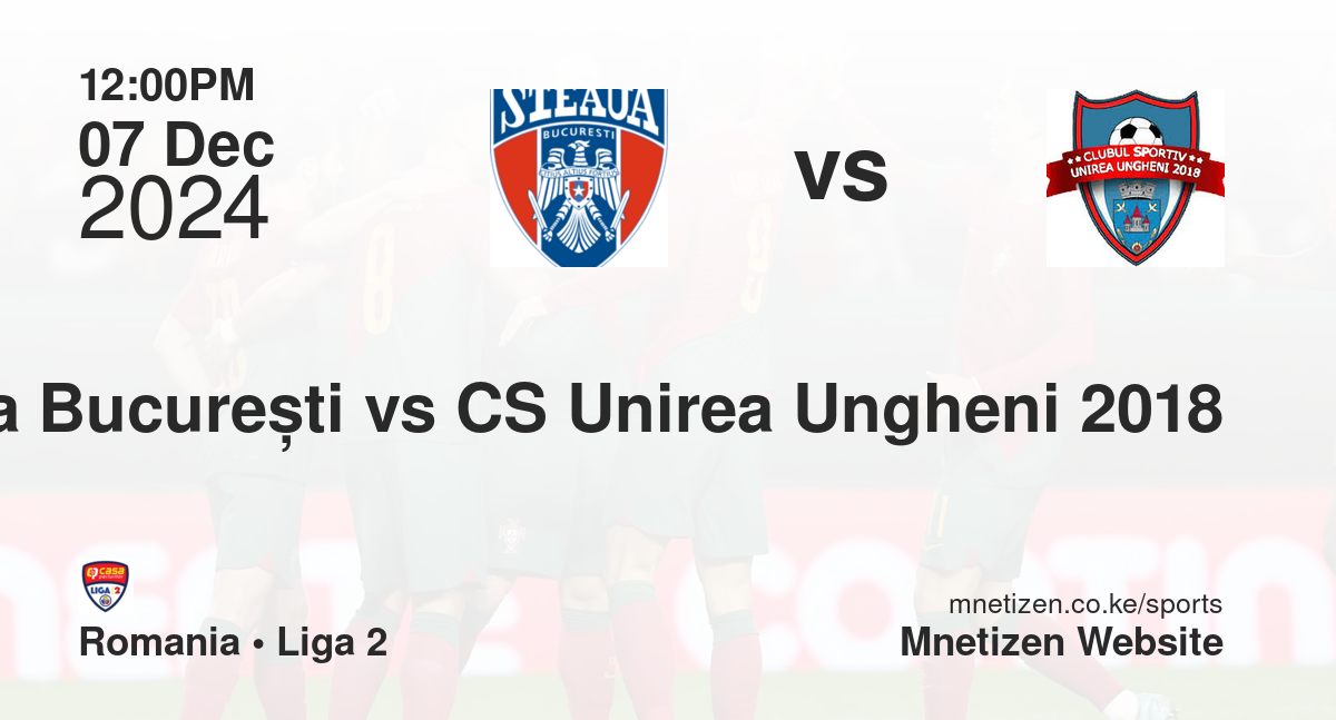 Steaua București vs CS Unirea Ungheni 2018