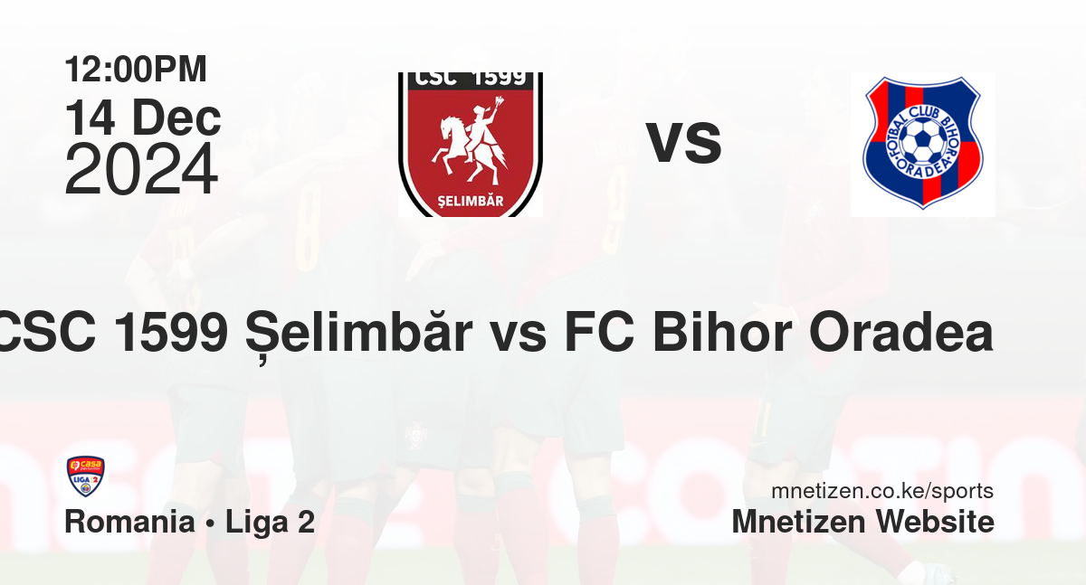 CSC 1599 Șelimbăr vs FC Bihor Oradea