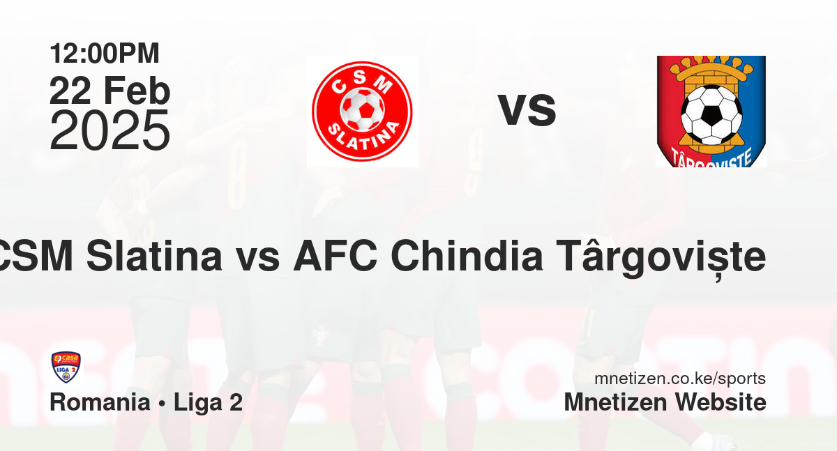 CSM Slatina vs AFC Chindia Târgoviște