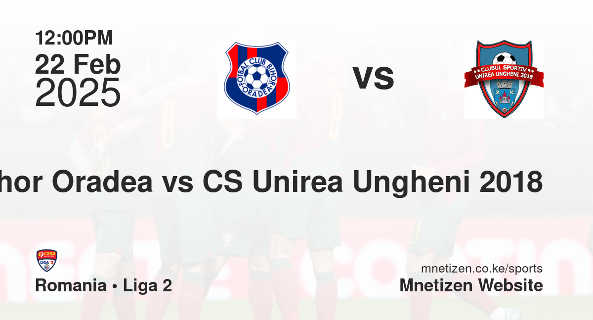 FC Bihor Oradea vs CS Unirea Ungheni 2018