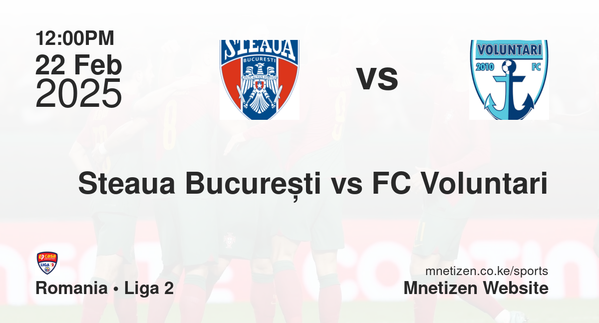 Steaua București vs FC Voluntari