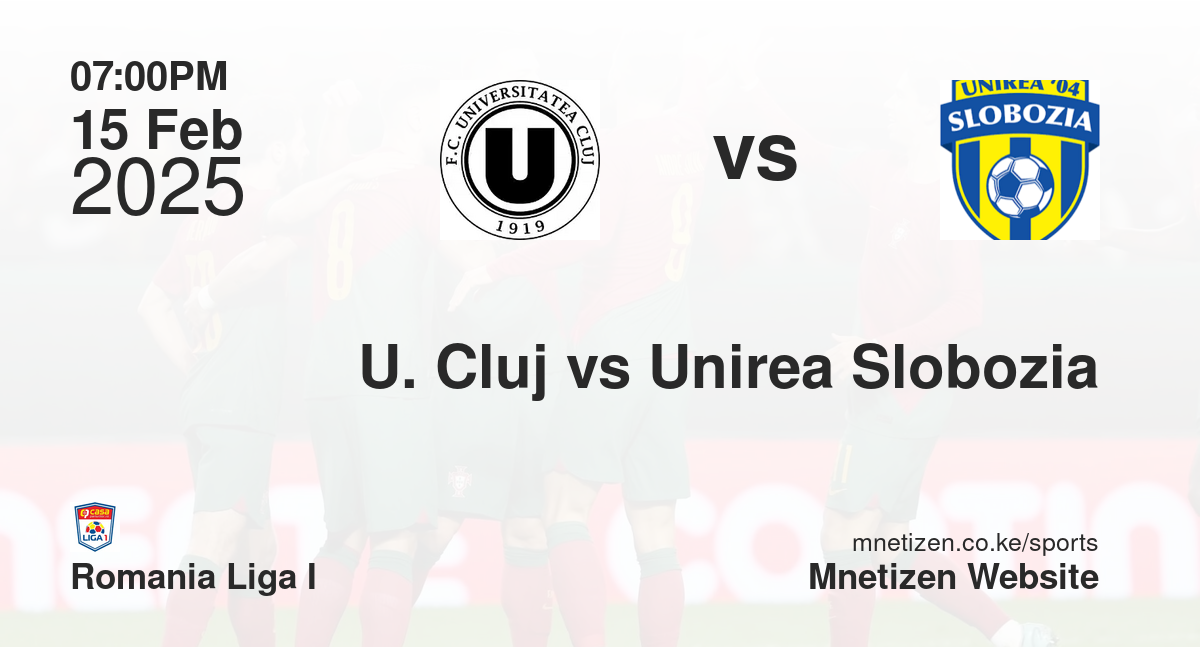  U. Cluj vs Unirea Slobozia