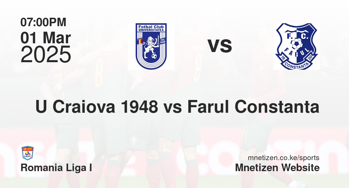 U Craiova 1948 vs Farul Constanta