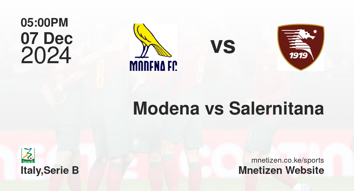 Modena vs Salernitana