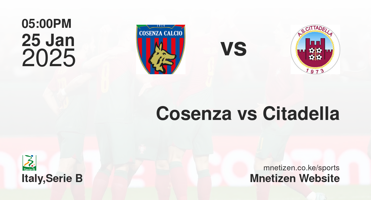Cosenza vs Citadella