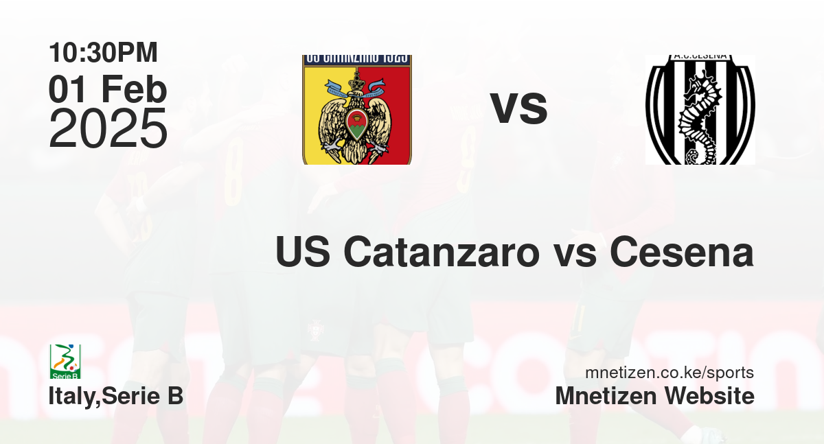 US Catanzaro vs Cesena