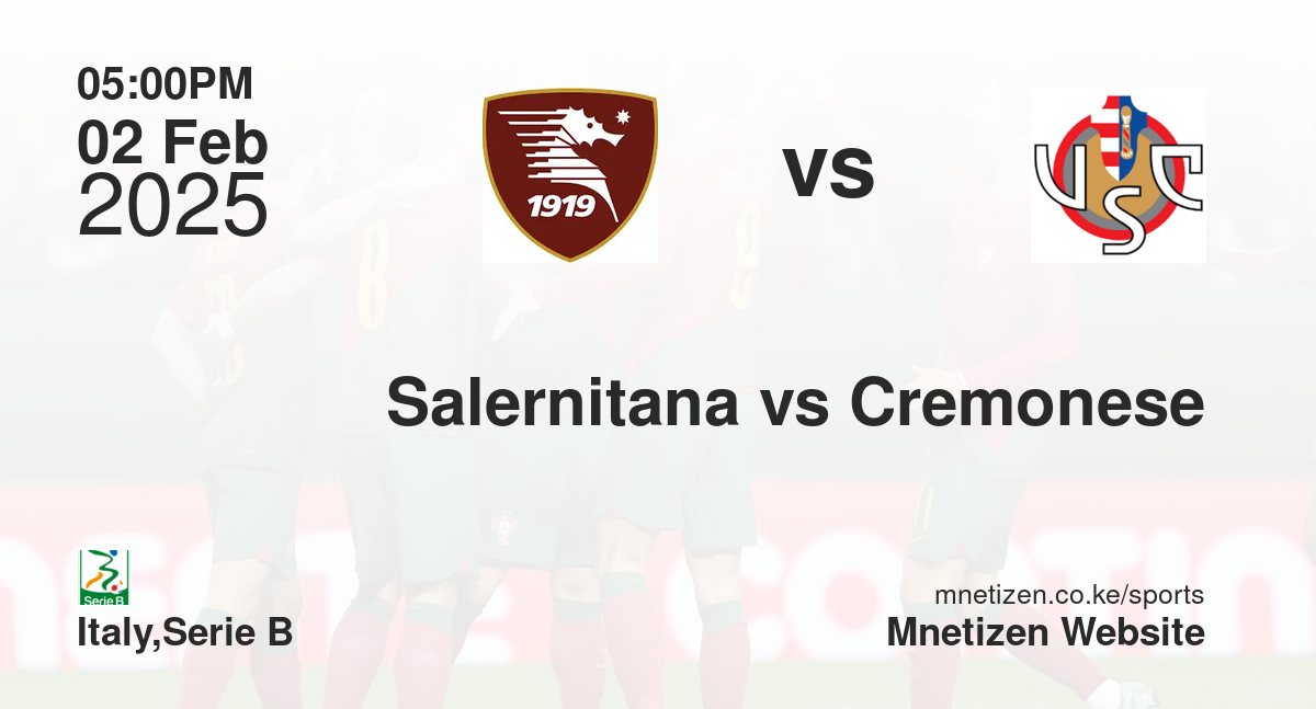 Salernitana vs Cremonese