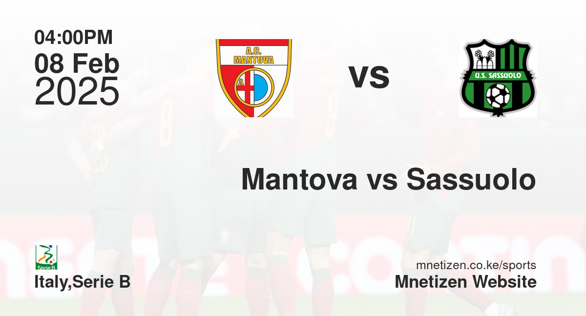 Mantova vs Sassuolo