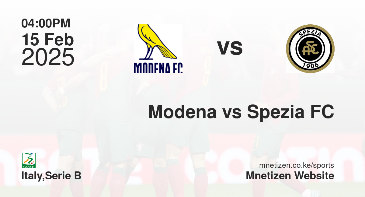 Modena vs Spezia FC