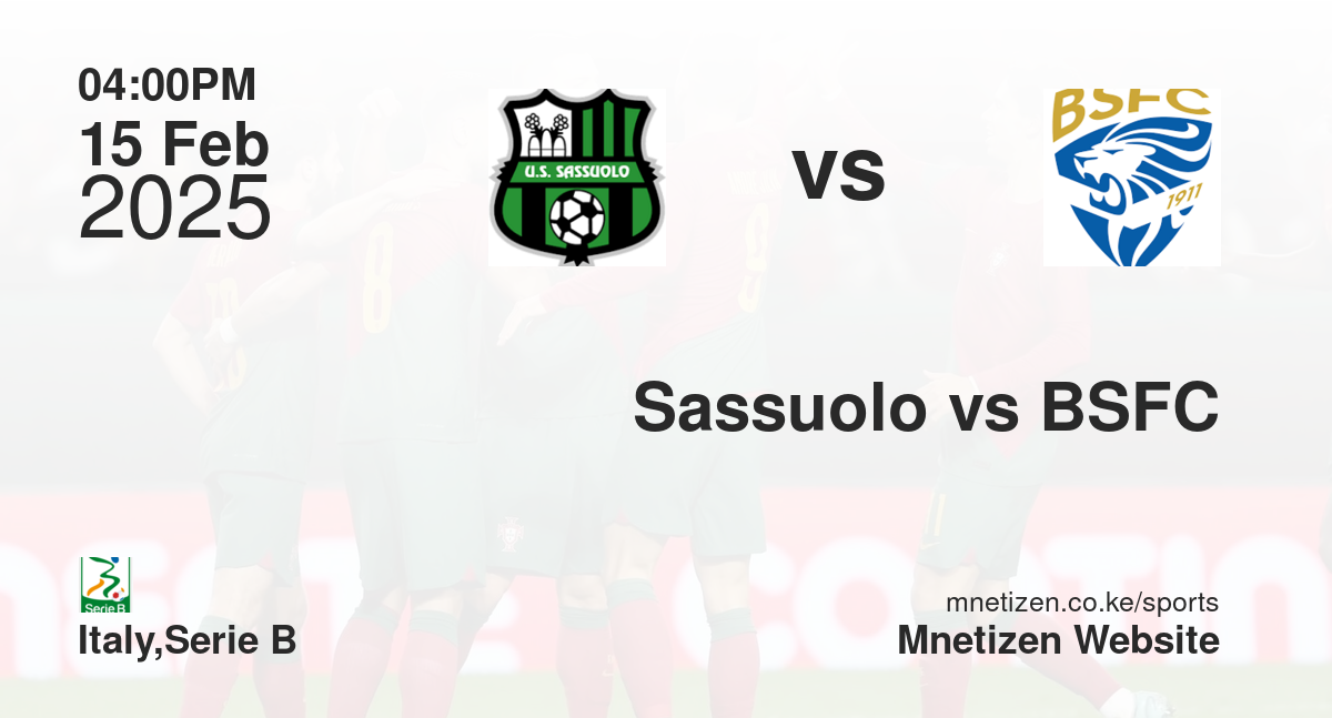 Sassuolo vs BSFC