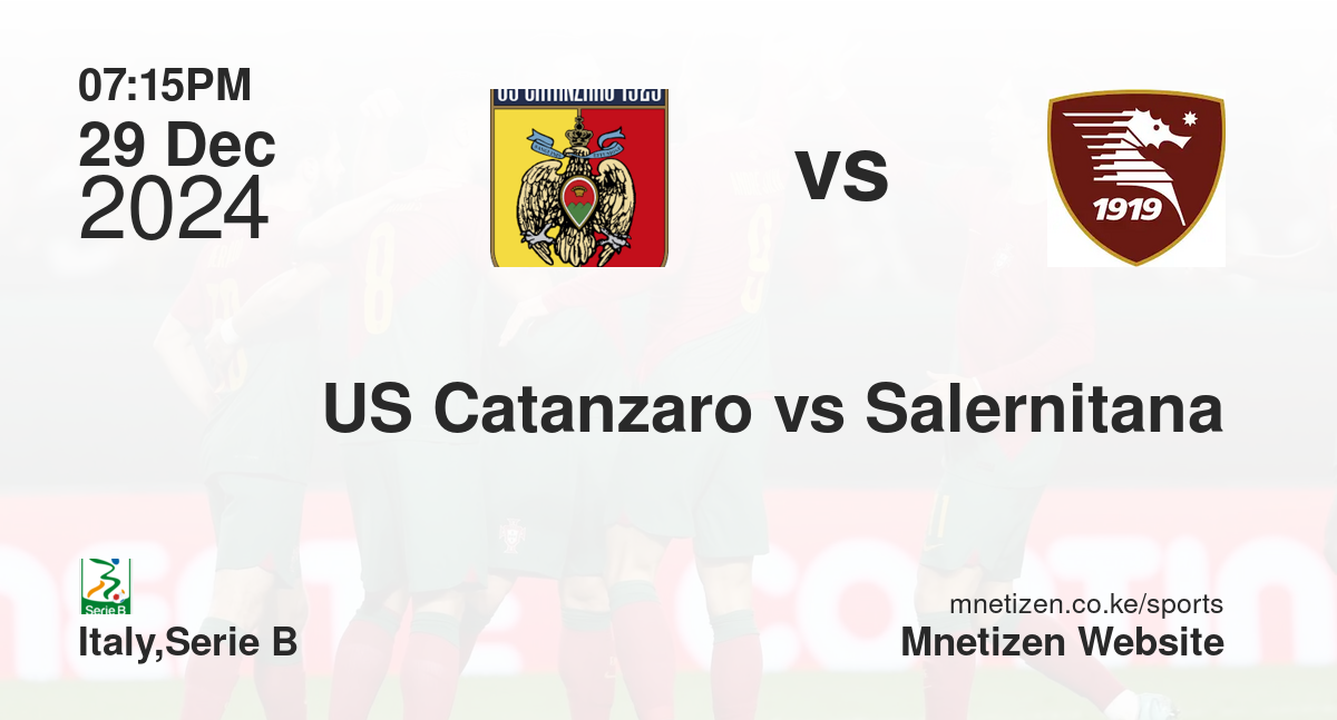US Catanzaro vs Salernitana
