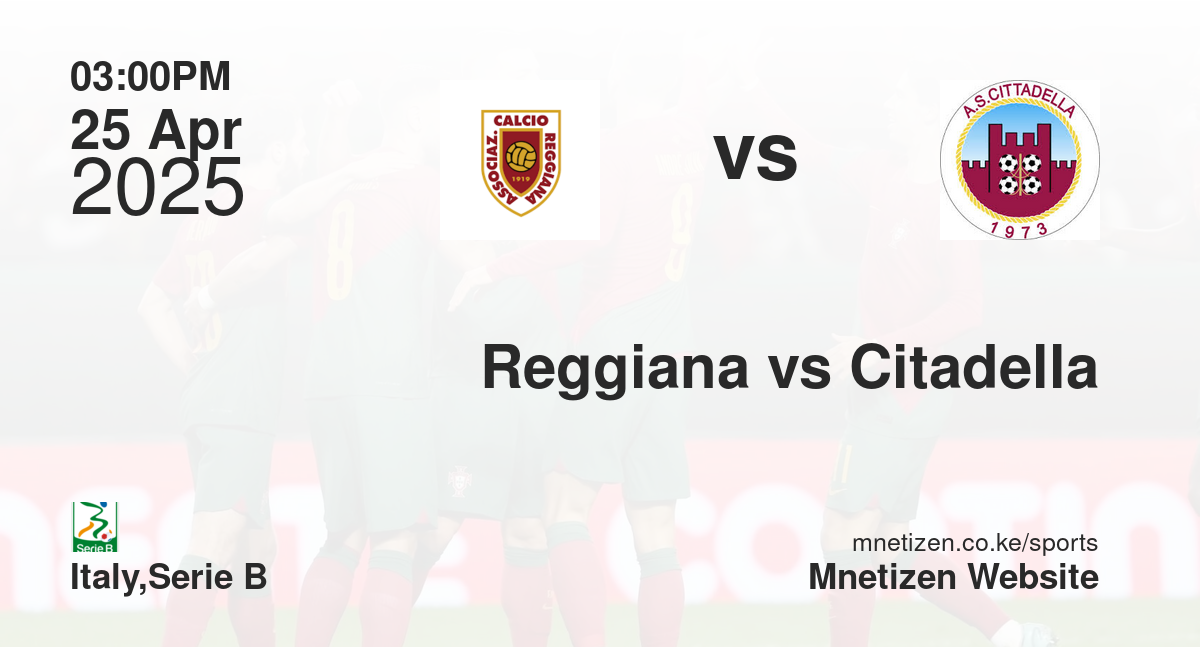 Reggiana vs Citadella