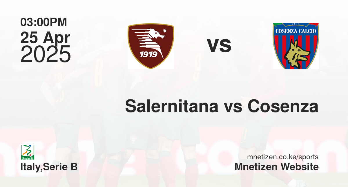Salernitana vs Cosenza