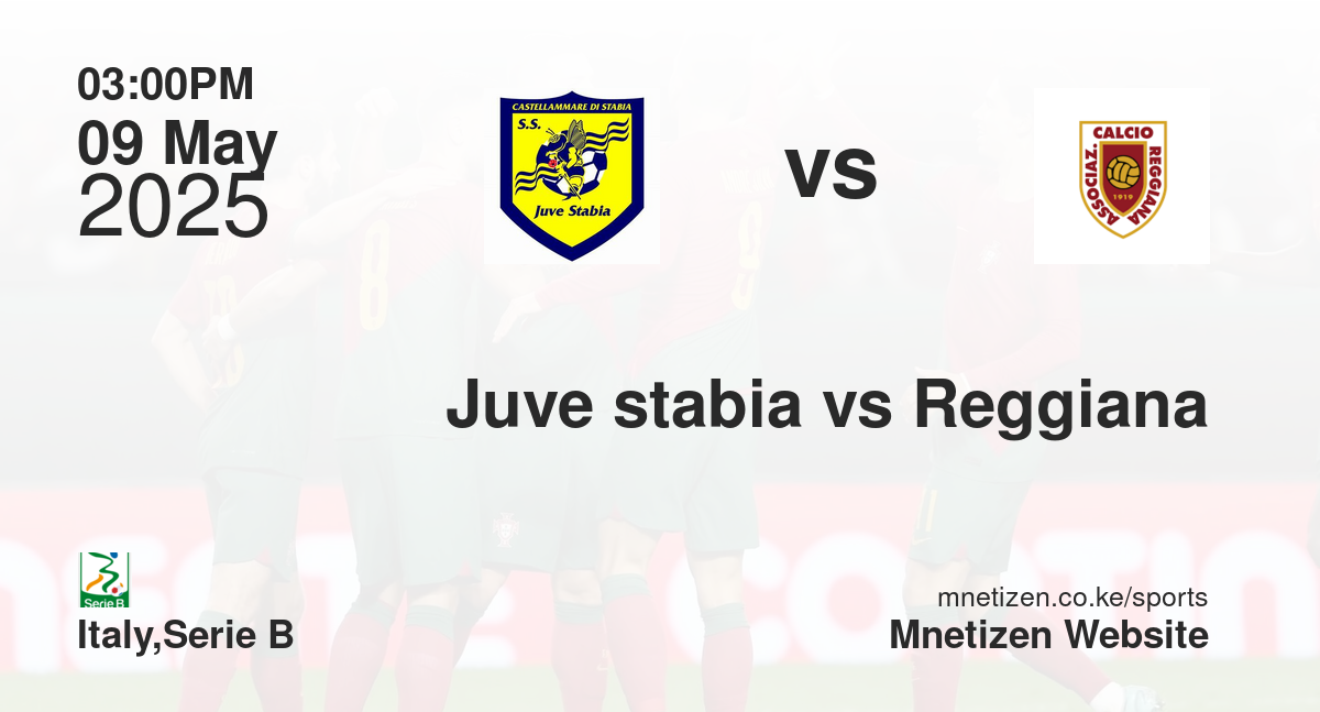 Juve stabia vs Reggiana