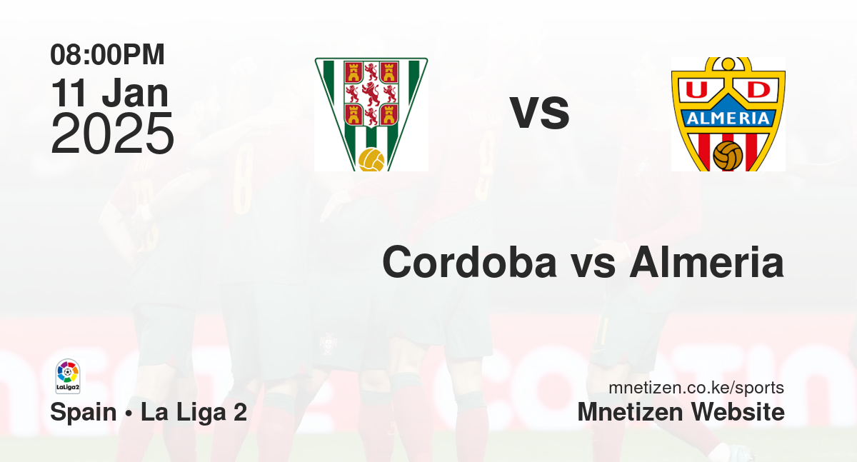 Cordoba vs Almeria