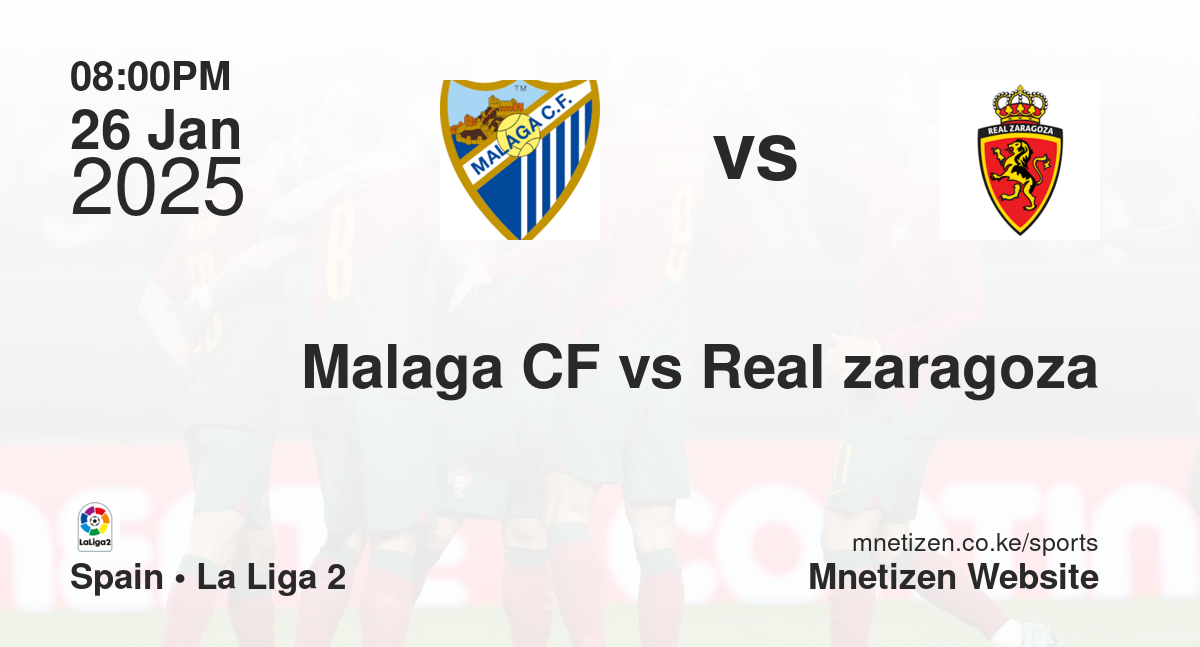 Malaga CF vs Real zaragoza