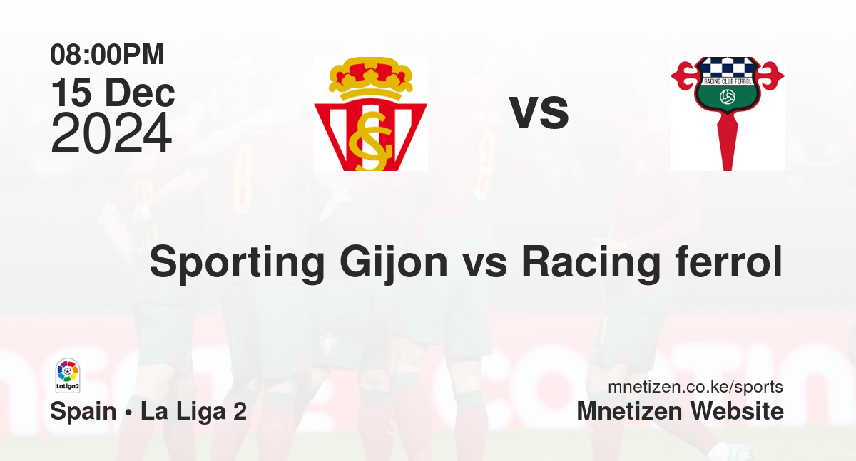 Sporting Gijon vs Racing ferrol