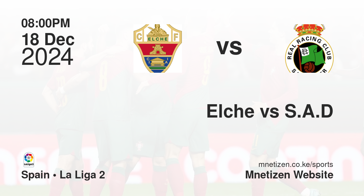 Elche vs S.A.D