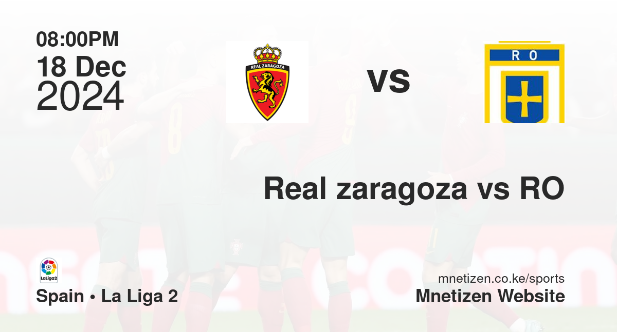 Real zaragoza vs RO