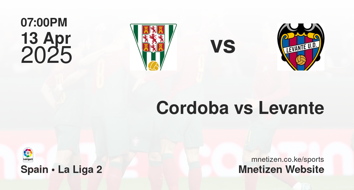 Cordoba vs Levante