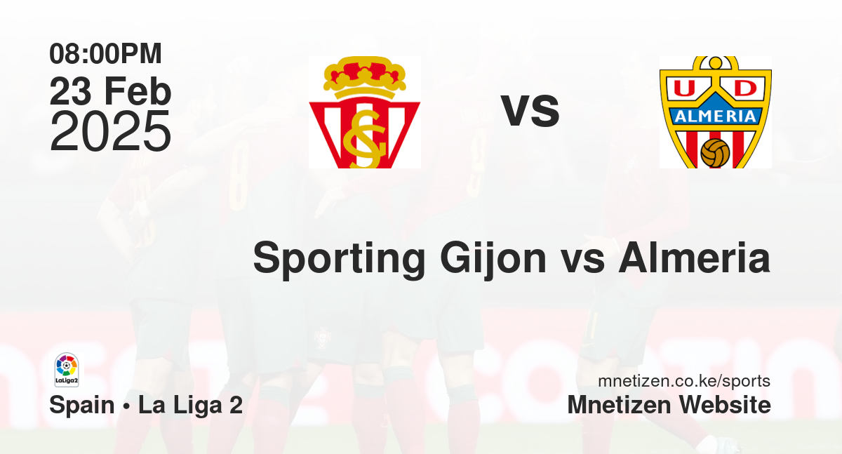 Sporting Gijon vs Almeria