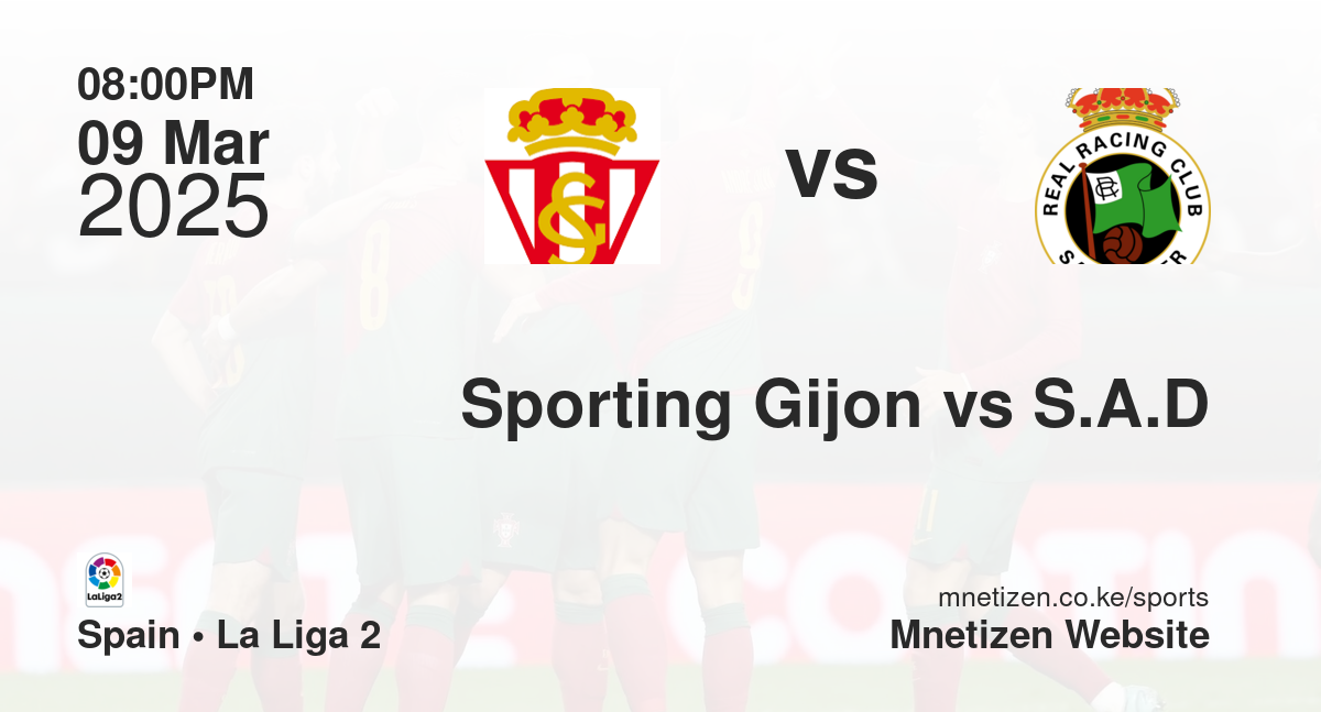Sporting Gijon vs S.A.D
