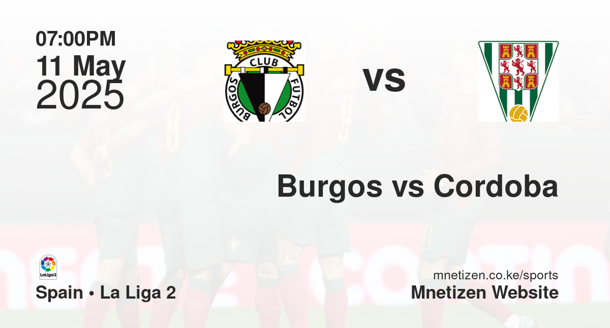 Burgos vs Cordoba