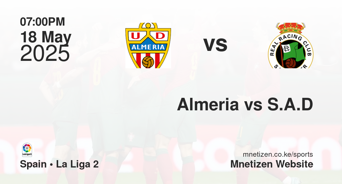 Almeria vs S.A.D