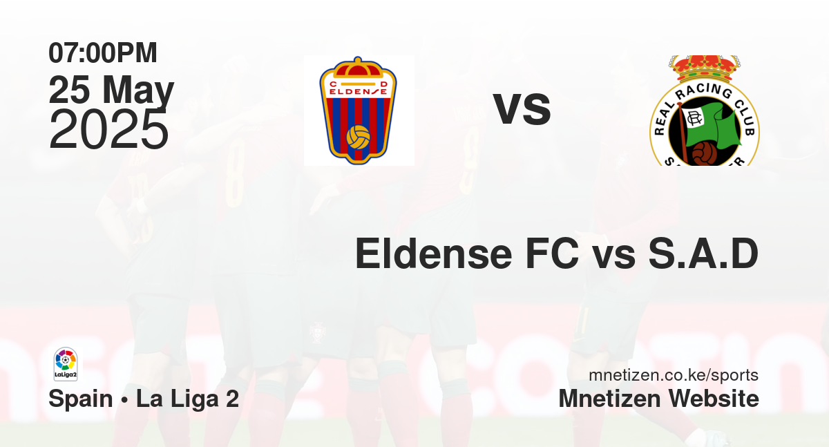 Eldense FC vs S.A.D