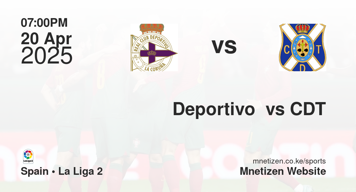 Deportivo  vs CDT