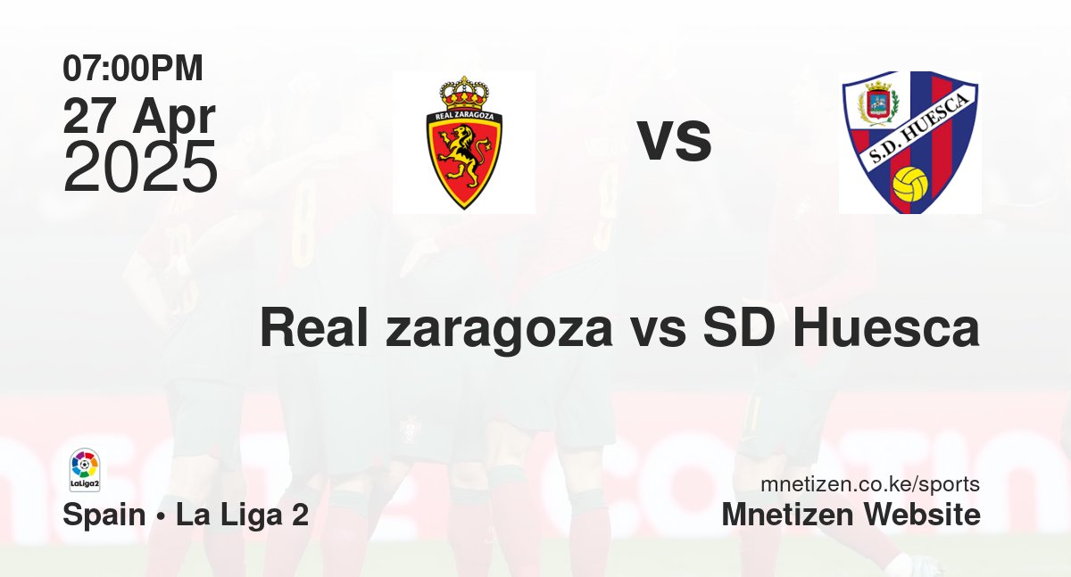 Real zaragoza vs SD Huesca
