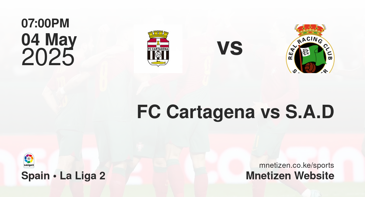 FC Cartagena vs S.A.D