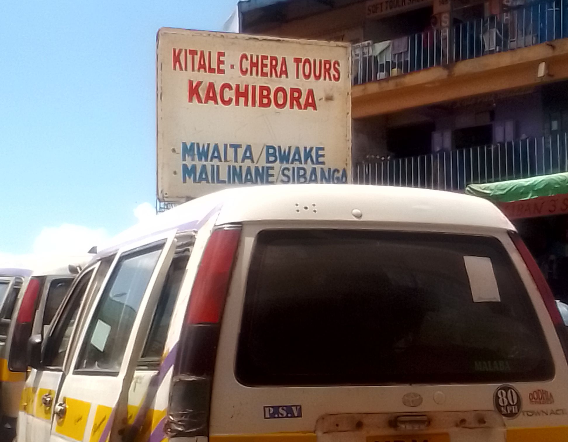 Kitale   Chera Tours Kachibora 