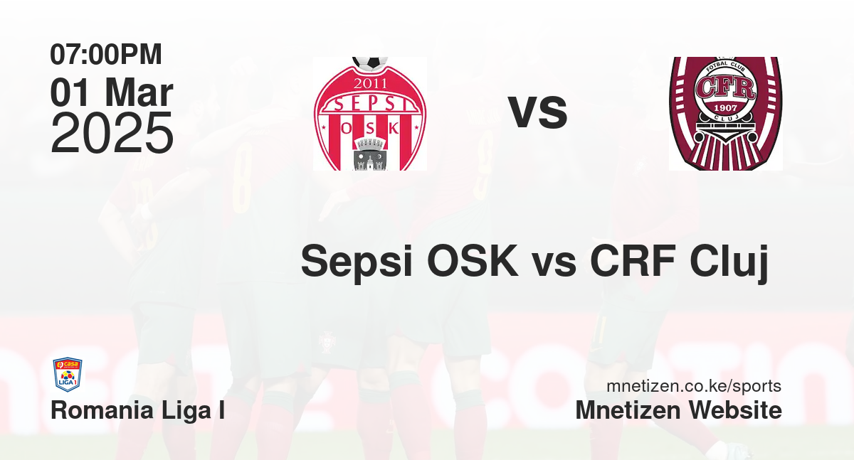 Sepsi OSK vs CRF Cluj 