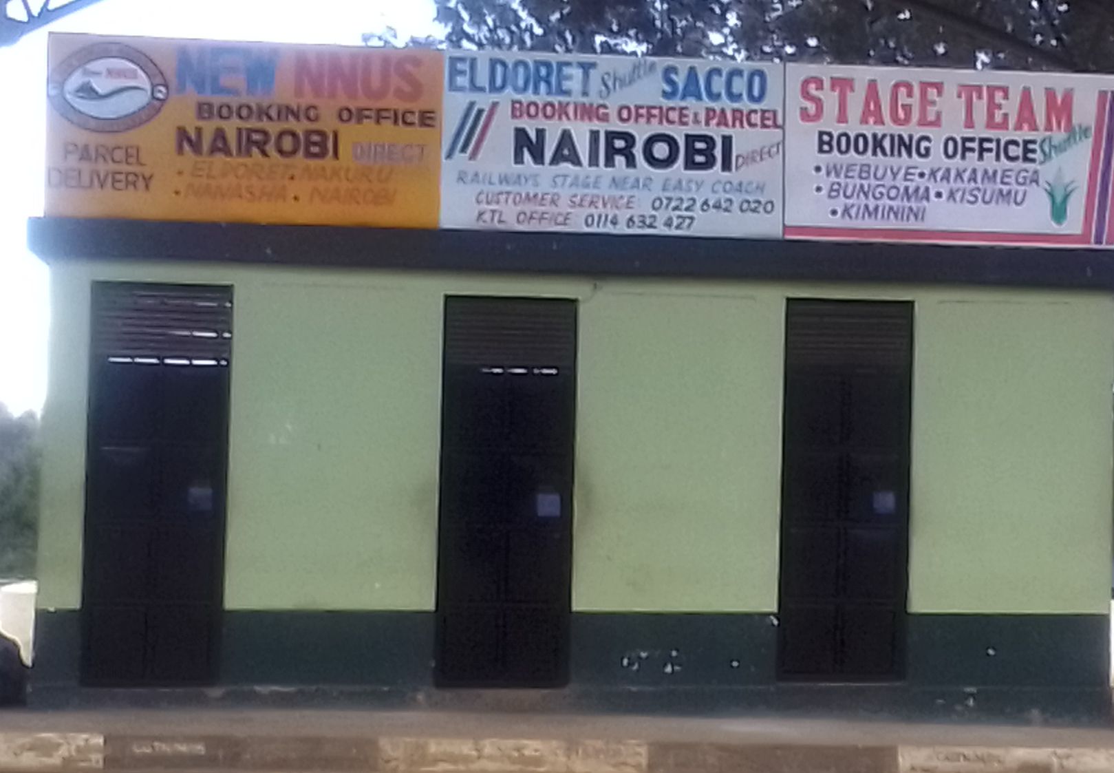 Stage Team Shuttle Kitale 